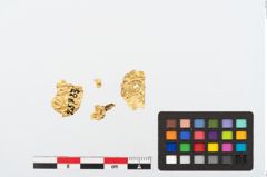 Foto von Goldfolienhalbkreise (NHMW-PRAE-025963)